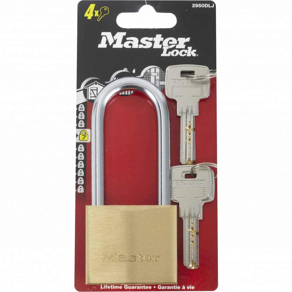 Master Lock - Cadenas à clé MASTER LOCK laiton, l.50 mm - Imagen 6