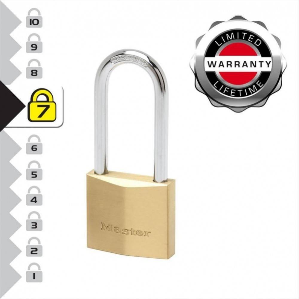 Master Lock - Cadenas à clé MASTER LOCK laiton, l.50 mm - Imagen 4