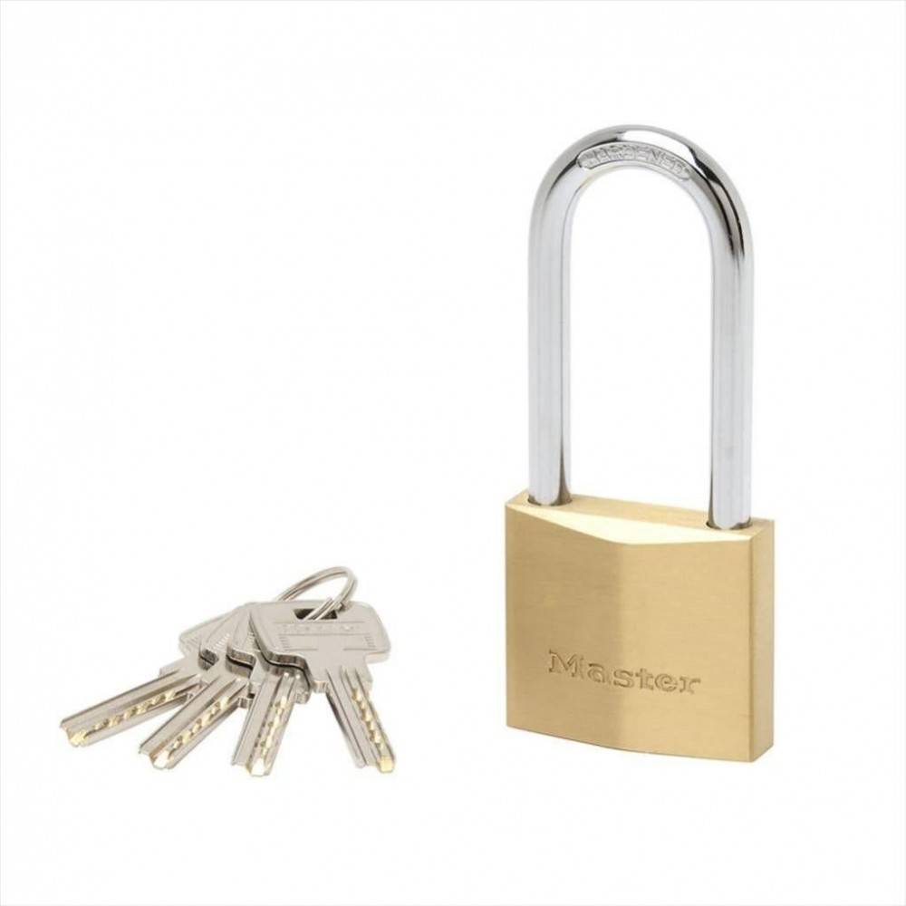 Master Lock - Cadenas à clé MASTER LOCK laiton, l.50 mm - Imagen 1