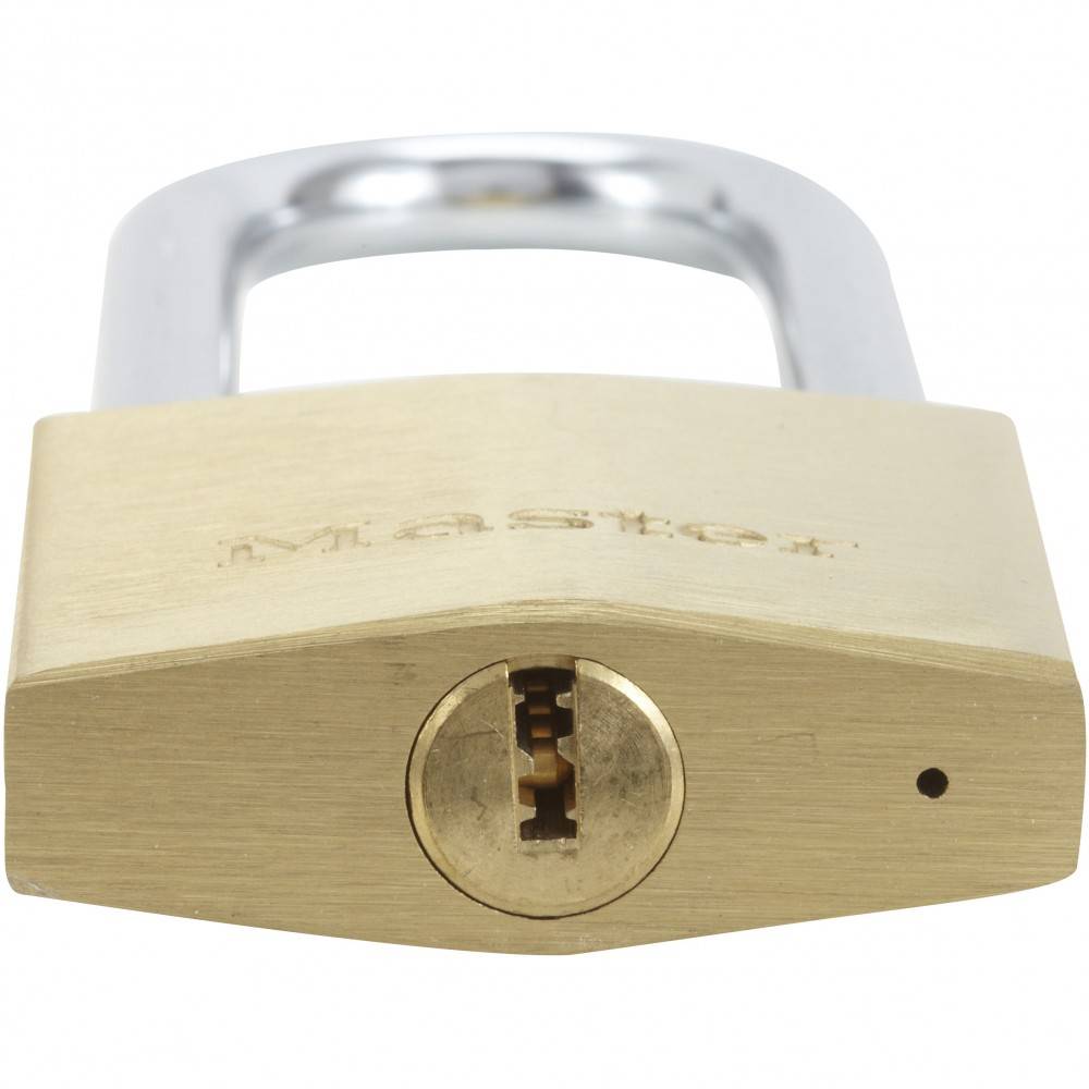 Master Lock - Cadenas à clé MASTER LOCK laiton, l.50 mm - Imagen 2
