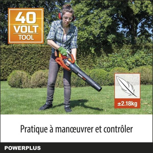Souffleur batterie 40 Volts vitesse 200km - Image 2