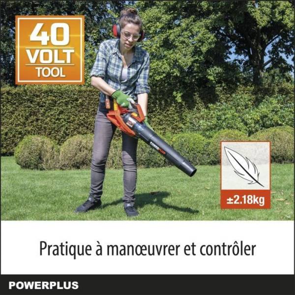 Souffleur batterie 40 Volts vitesse 200km - Image 6