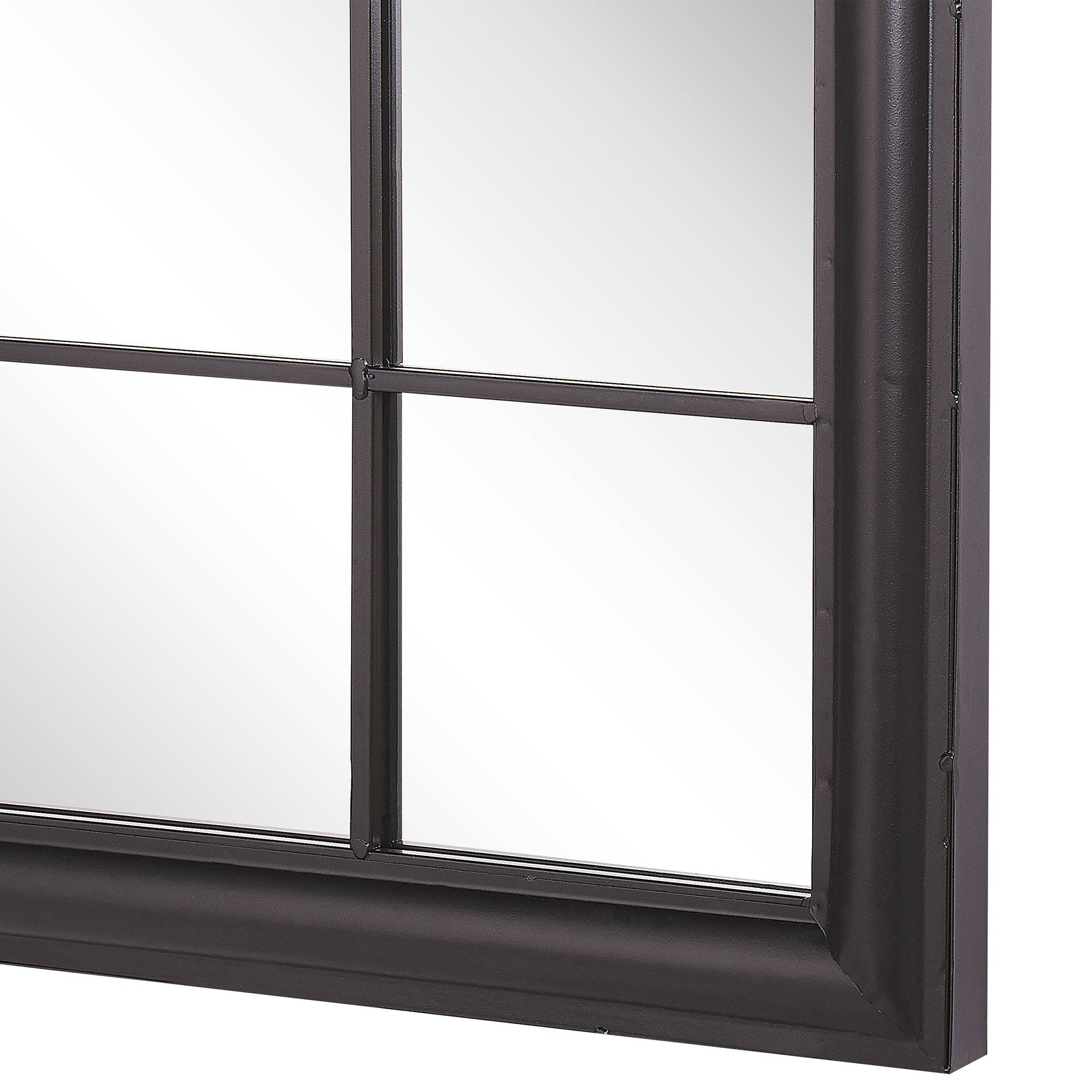 Beliani - Miroir Métal Noir TREVOL - 77x5x130- Beliani - Image 5