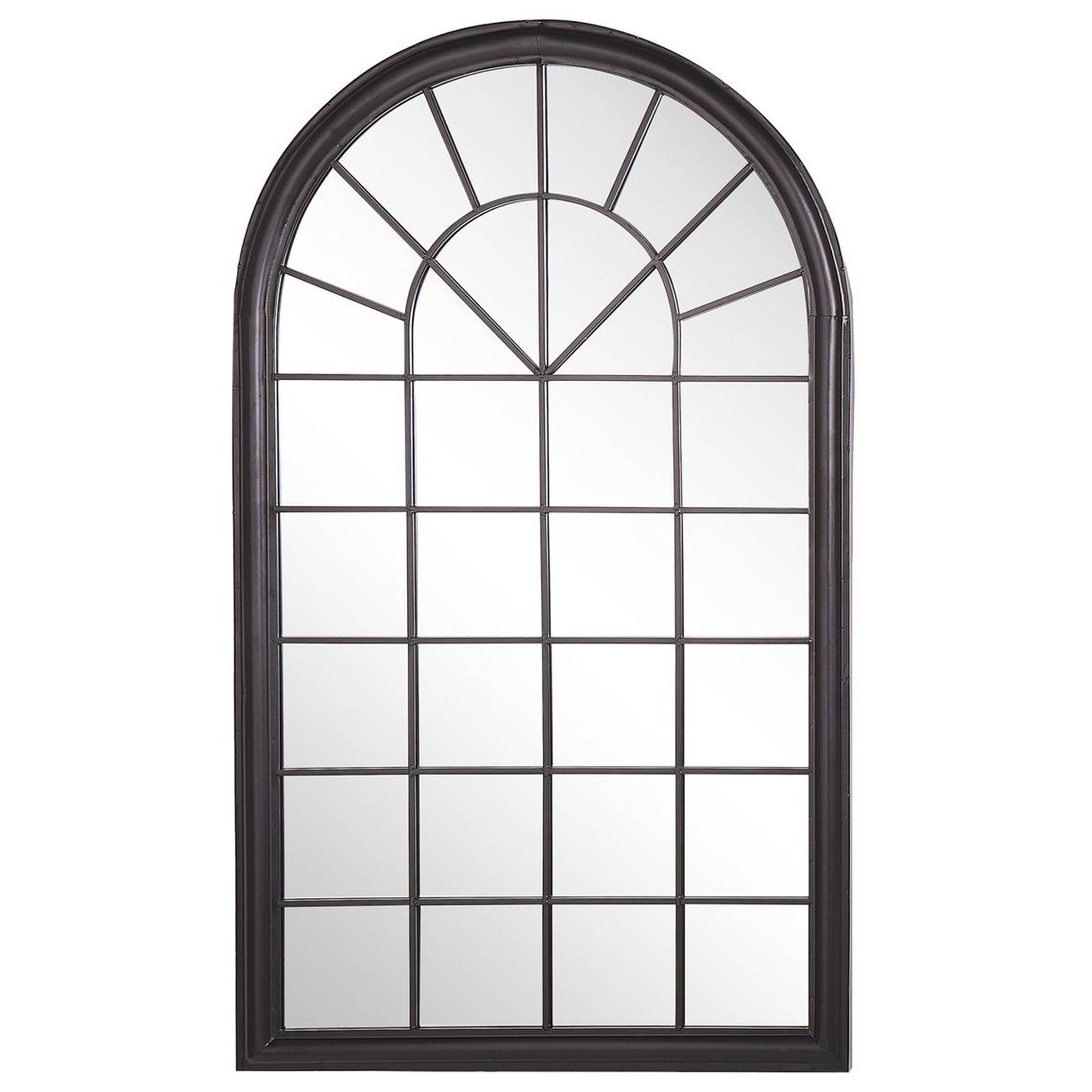 Beliani - Miroir Métal Noir TREVOL - 77x5x130- Beliani - Image 2