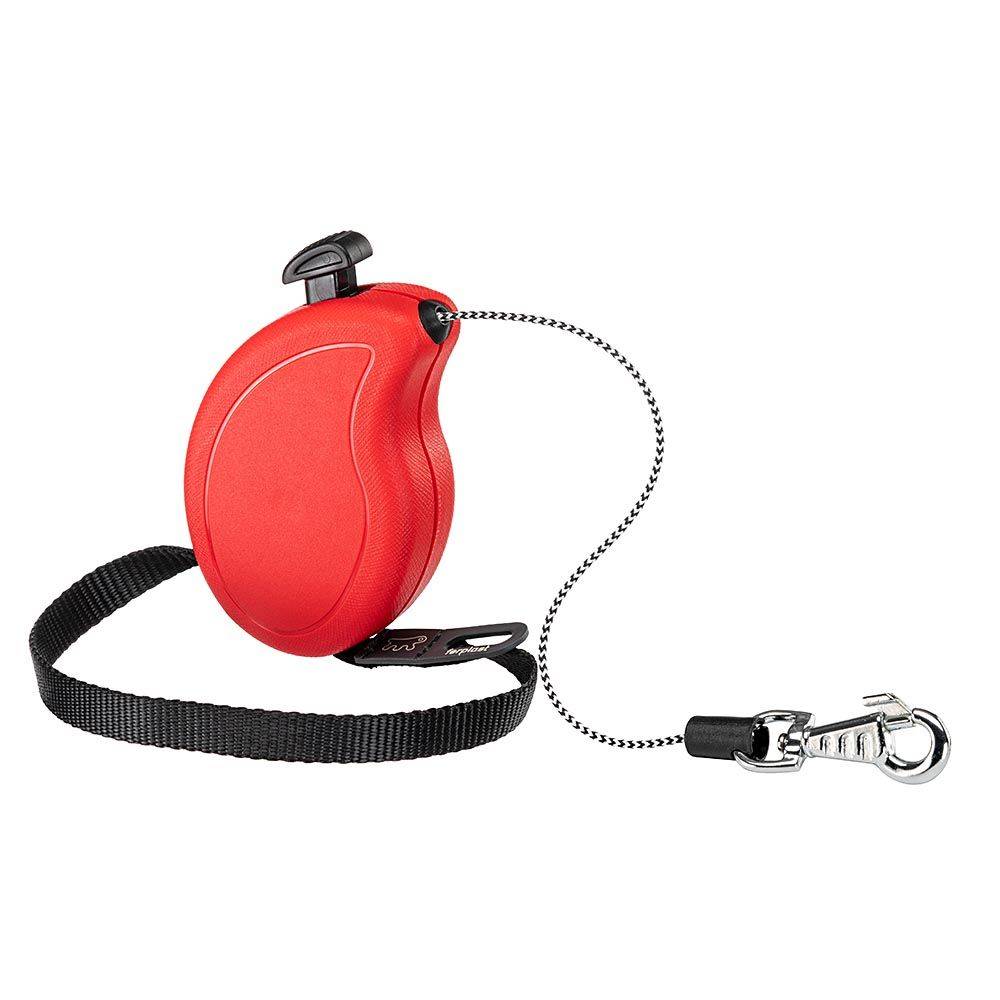 Ferplast - Ferplast Laisse Chien Enrouleur FLIPPY ONE, Laisse pour Petits Chiens jusqu'à 8 Kg. Cordon Extensible max 3 m. Bouton unique pour verrouiller et - Imagen 1