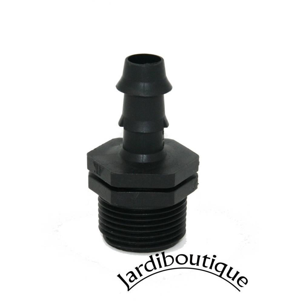 Raccord Cannelés - Embout Fileté/cannelé diametre 16 x 3/4 pouce - Imagen 2