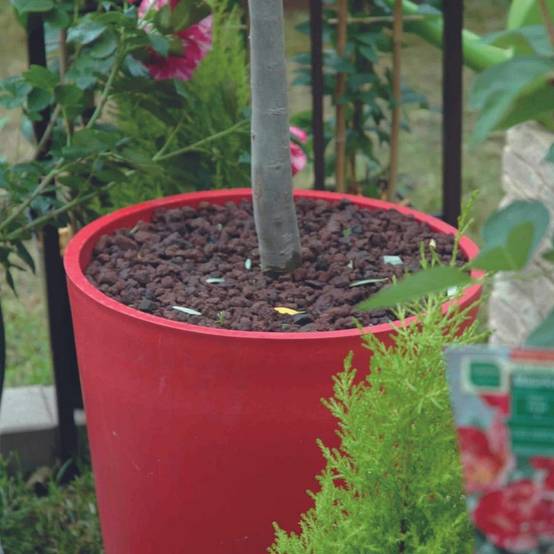 Jardinex - Pouzzolane rouge 6/12 mm (Sac 20L) - Marron - Jardinex - Image 2