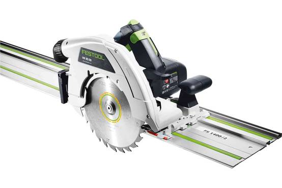 Scie circulaire portative HK 85 EB-Plus-FS - FESTOOL - avec Rail de guidage FS 1400/2 et lame de scie Ø 230 mm - Systainer - 576138 - Image 4