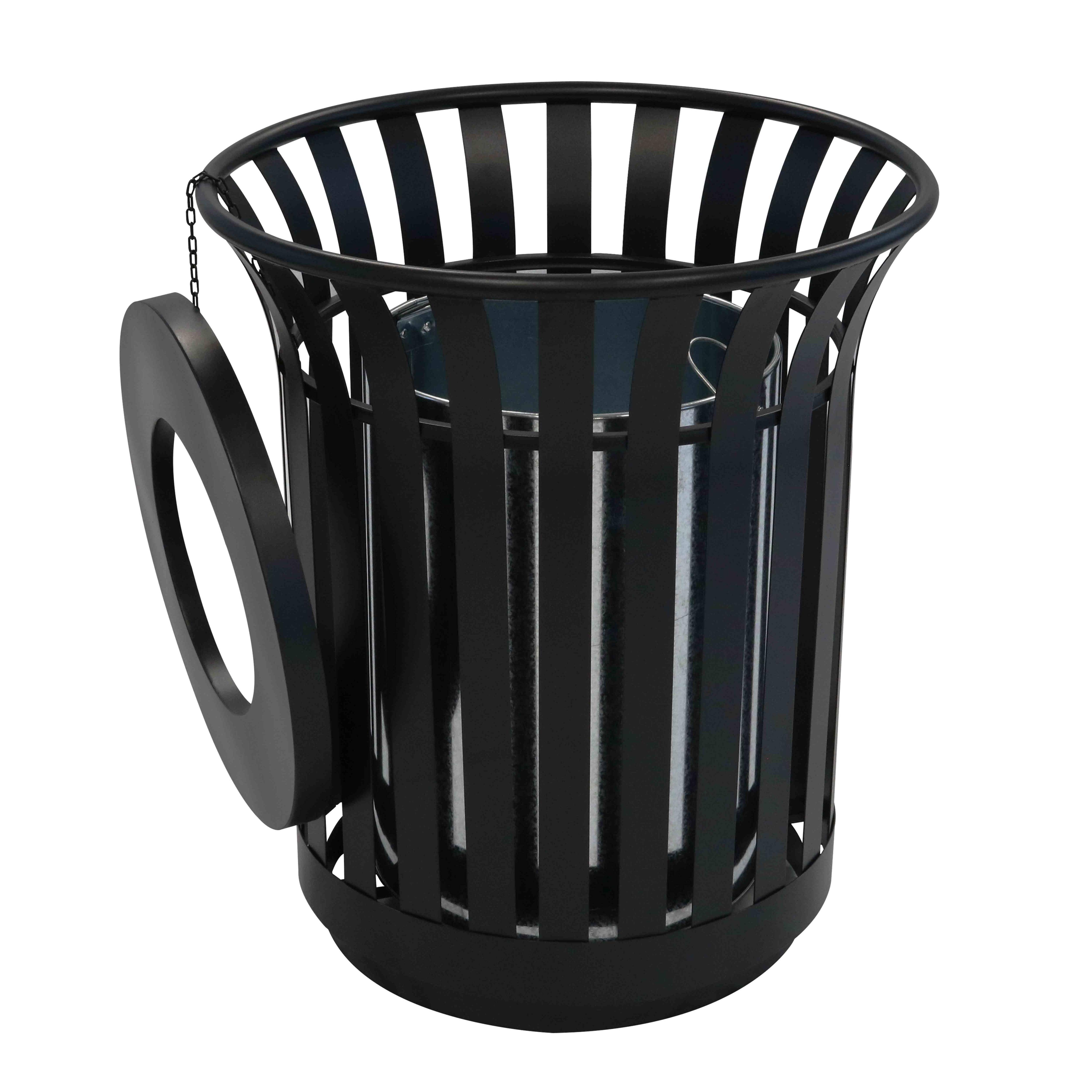 Oviala - Poubelle d'extérieur tulipe 31 L - Oviala - Imagen 1
