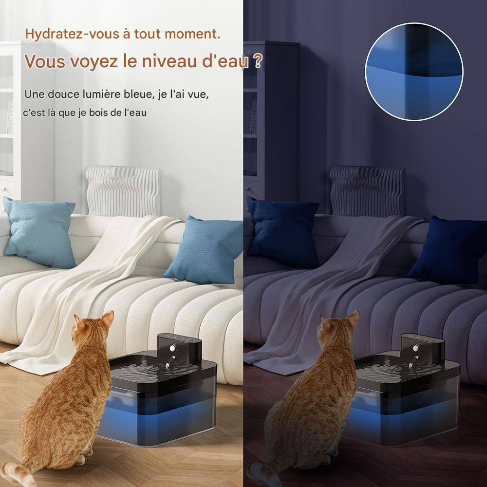 Fontaine à eau sans fil pour chat DtopbuyAge - Image 6
