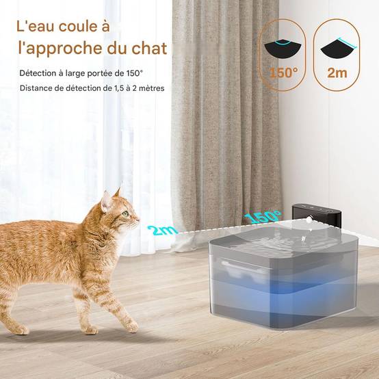 Fontaine à eau sans fil pour chat DtopbuyAge - Image 4