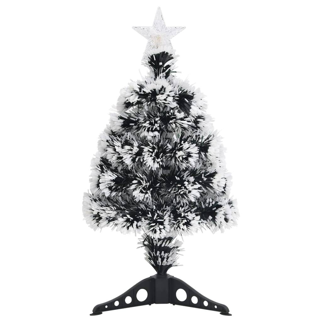 ComfortXL - Sapin de Noël lumineux fibre optique LED pour table Vert et Blanc 64 cm – ComfortXL Outdoor Living - Image 2