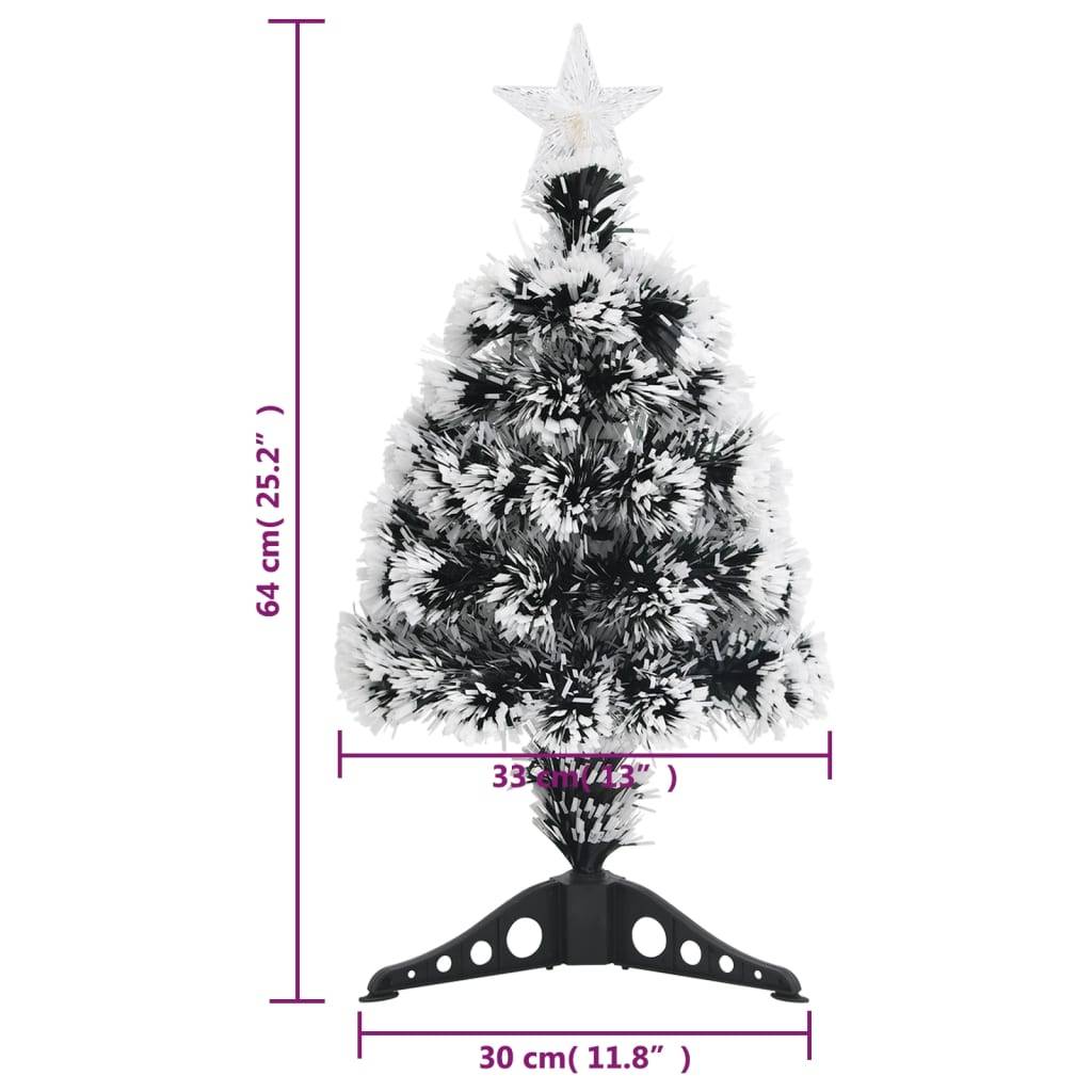 ComfortXL - Sapin de Noël lumineux fibre optique LED pour table Vert et Blanc 64 cm – ComfortXL Outdoor Living - Image 8