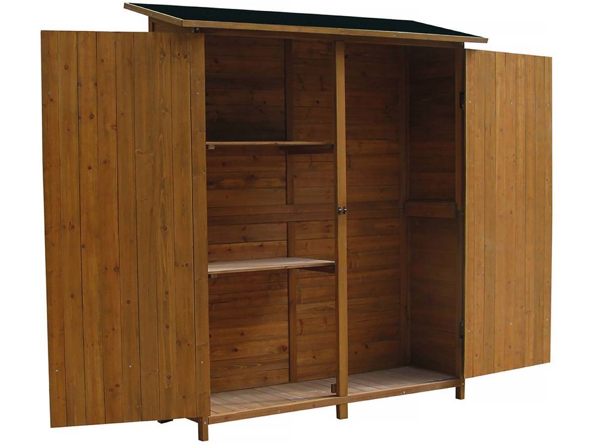 Habitat Et Jardin - Armoire De Jardin "espacio" - 140 X 49 X 162 Cm - Marron -habitat Et Jardin - Imagen 3