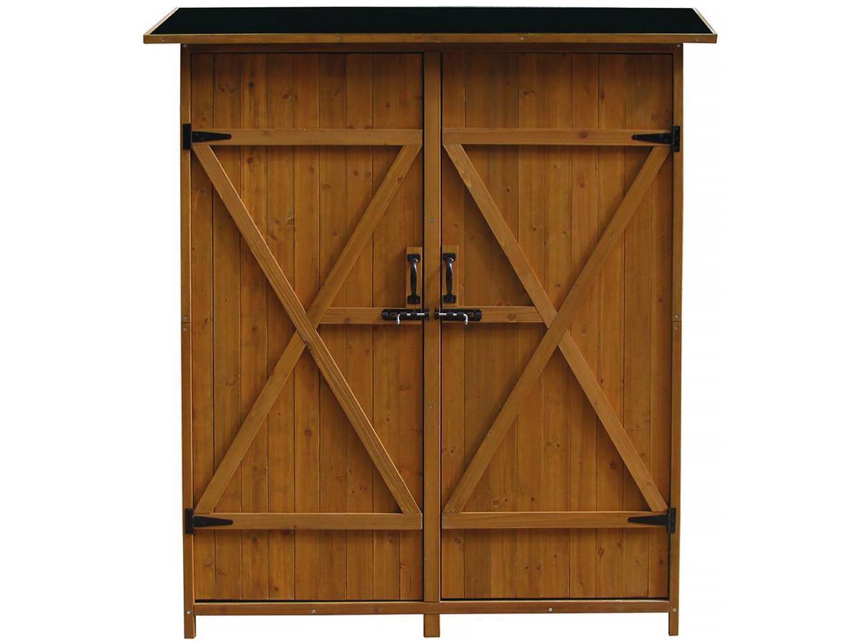 Habitat Et Jardin - Armoire De Jardin "espacio" - 140 X 49 X 162 Cm - Marron -habitat Et Jardin - Imagen 2