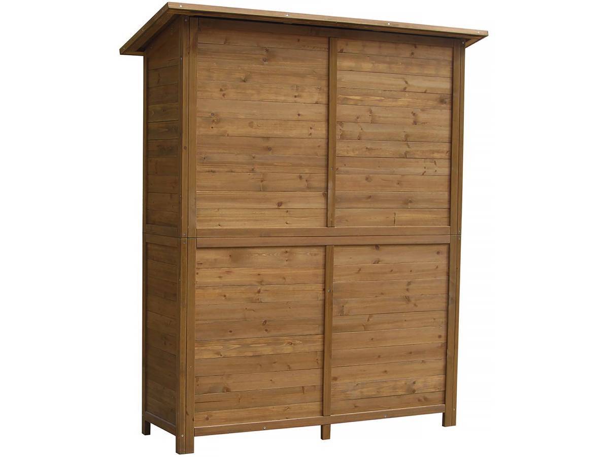 Habitat Et Jardin - Armoire De Jardin "espacio" - 140 X 49 X 162 Cm - Marron -habitat Et Jardin - Imagen 4