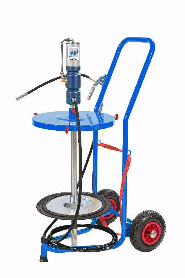 Ensemble mobile graisse 60/1 ALGI pour tonnelet 50 Kg chariot 2 roues - 07705501