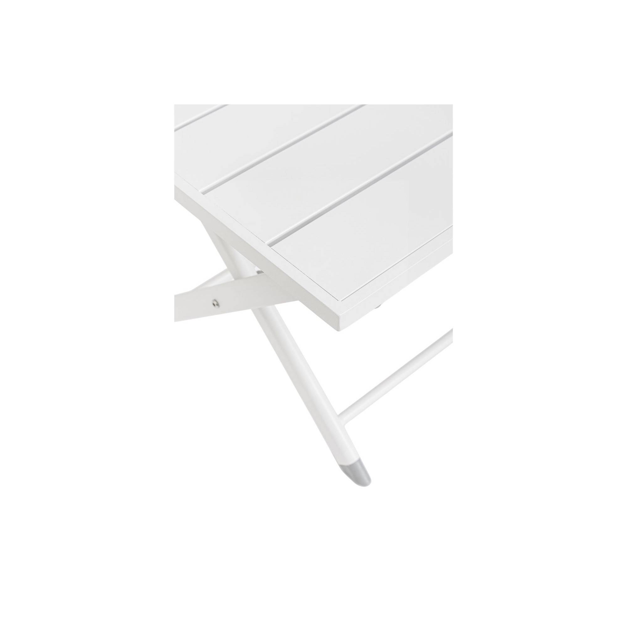 Autre - Table basse pliante de jardin en aluminium L44 - CABOURG - Imagen 4