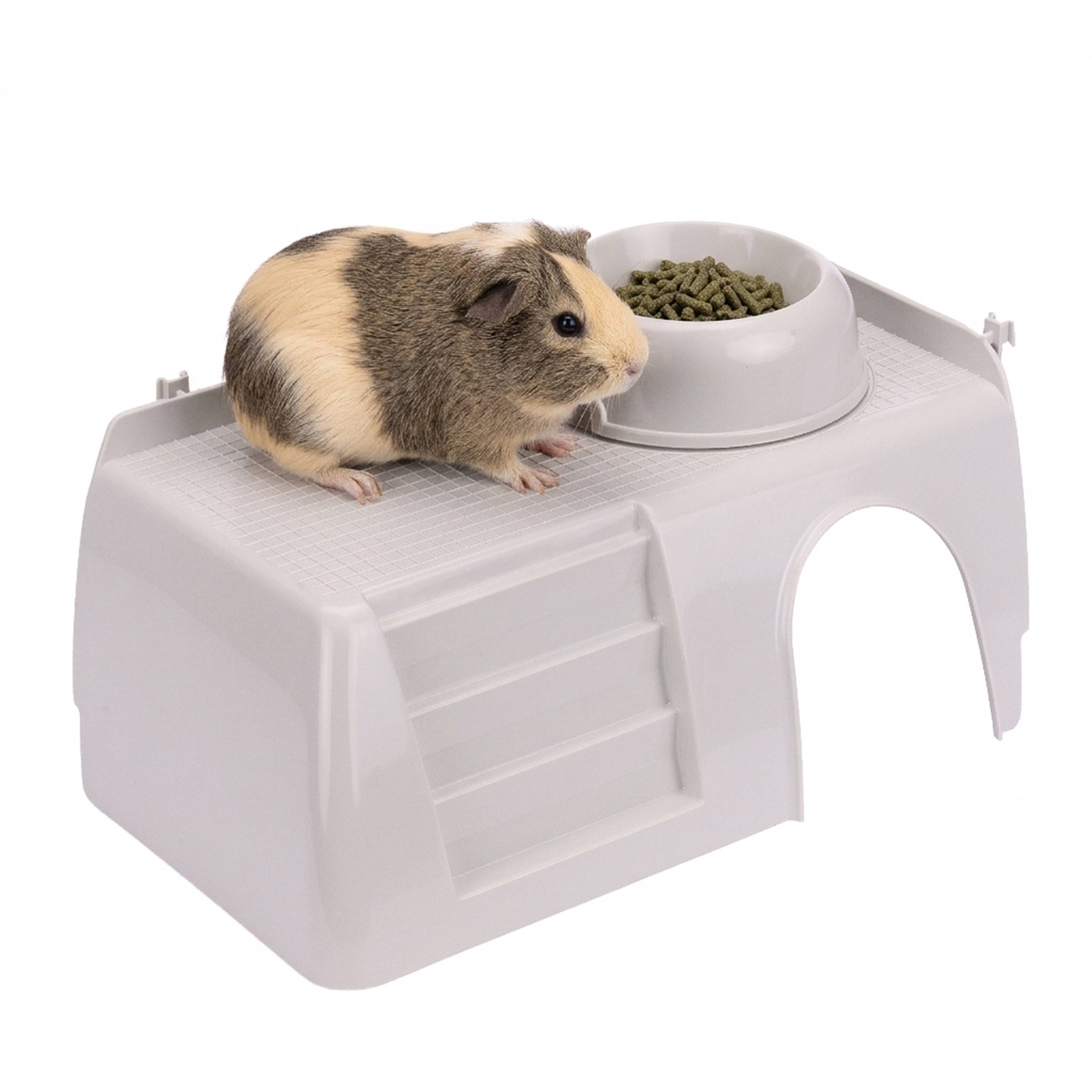 Ferplast - Accessoires rongeurs Ferplast PUB 3253 maisonnette en plastique pour lapins cochons d’Inde - Imagen 3
