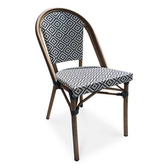 Chaise de Jardin Empilable "Bistro" 87cm Bleu - Image 1