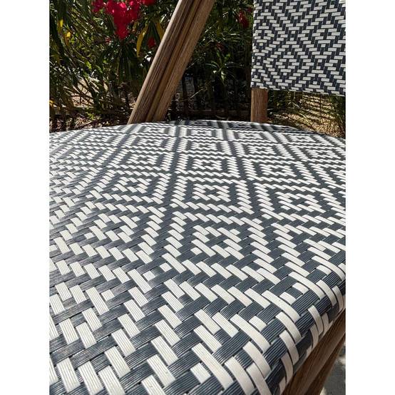 Chaise de Jardin Empilable "Bistro" 87cm Bleu - Image 8
