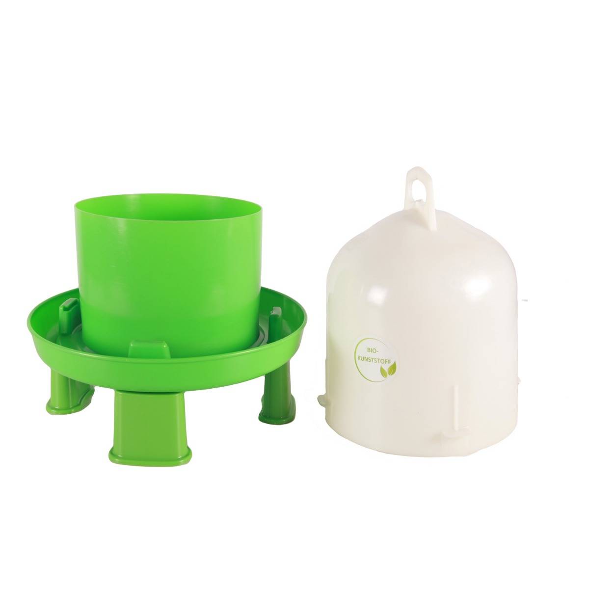 Chick'a - Bebedero doble cilindro con patas Línea Verde 6 L - Imagen 4