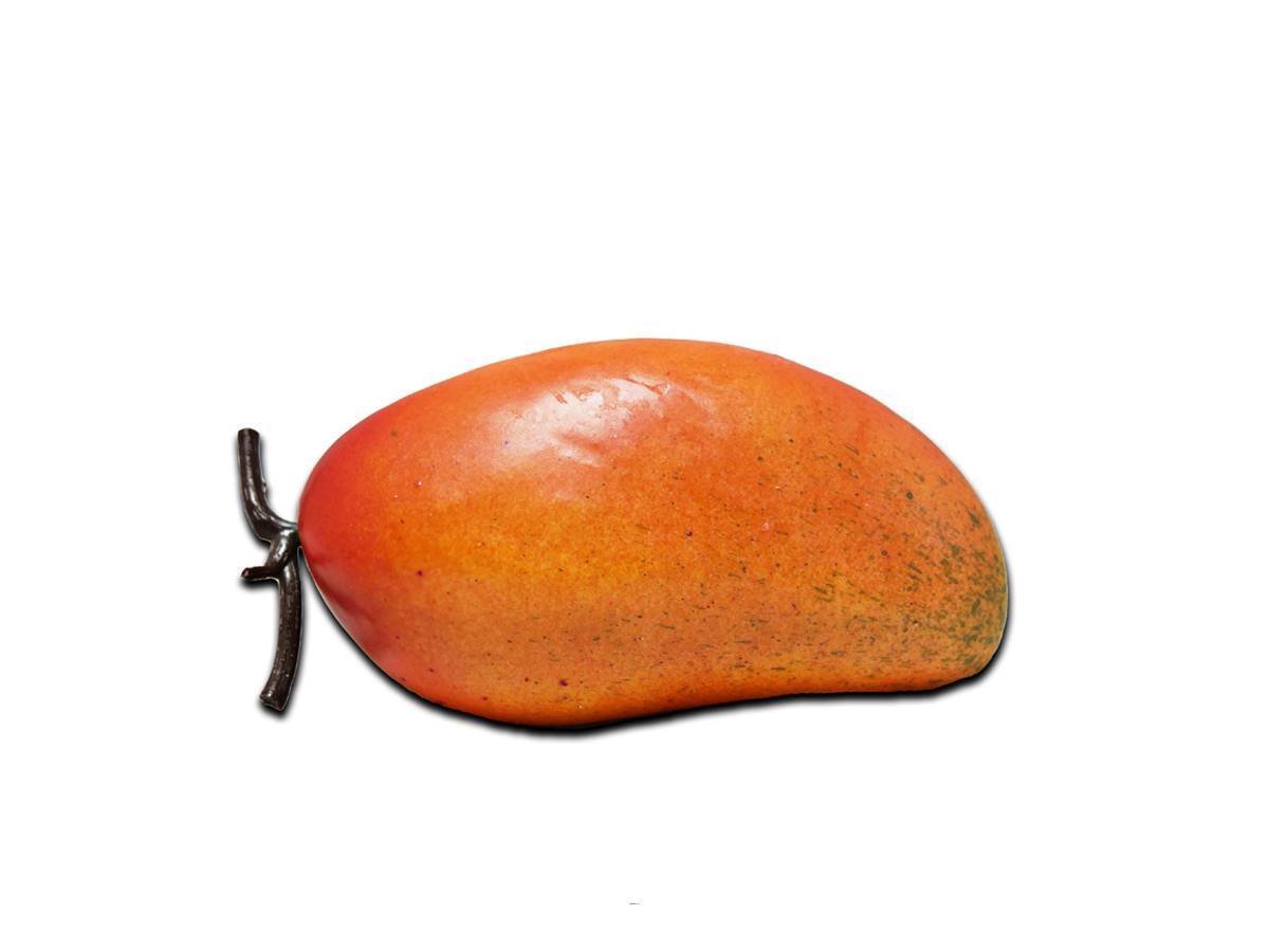 Artificielles - Mangue artificielle fruit exotique factice Longueur13 cm - Imagen 2