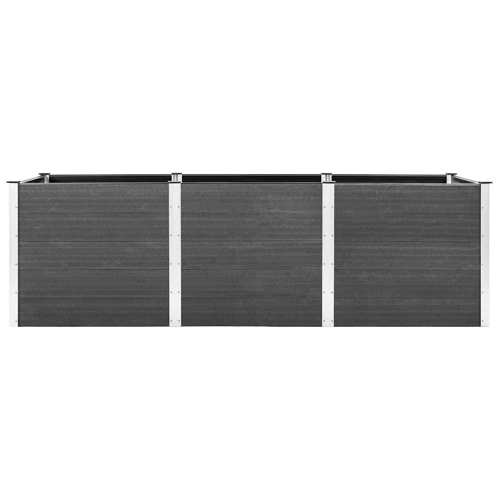 ComfortXL - Très grande jardinière haute WPC et acier pour potager moderne Gris 300x100x91cm – ComfortXL Outdoor Living - Image 3