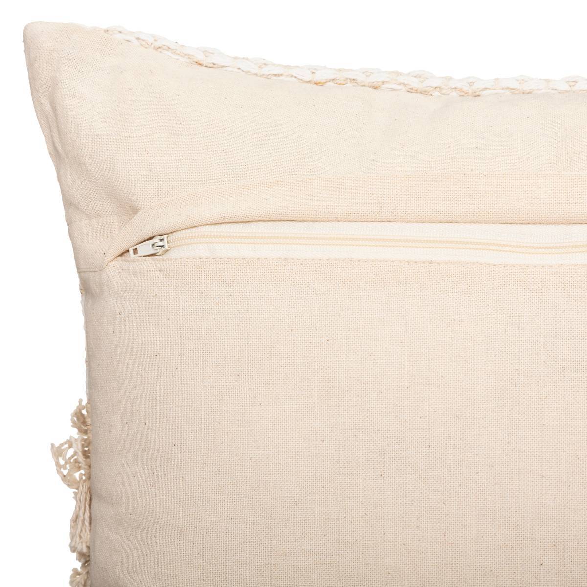 Atmosphera - Coussin "Sable cuivré" beige 40x40cm - Atmosphera Créateur d'intérieur - Imagen 4