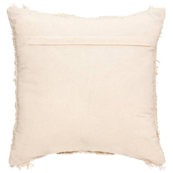 Atmosphera - Coussin "Sable cuivré" beige 40x40cm - Atmosphera Créateur d'intérieur - Image 3