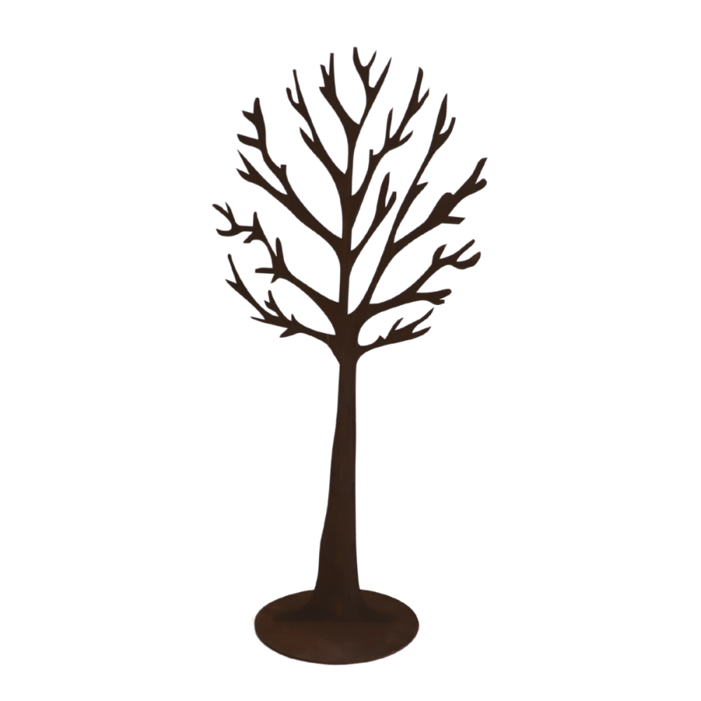 Arbre en métal marron 0.70 x 150 cm Chemin de campagne - Imagen 1