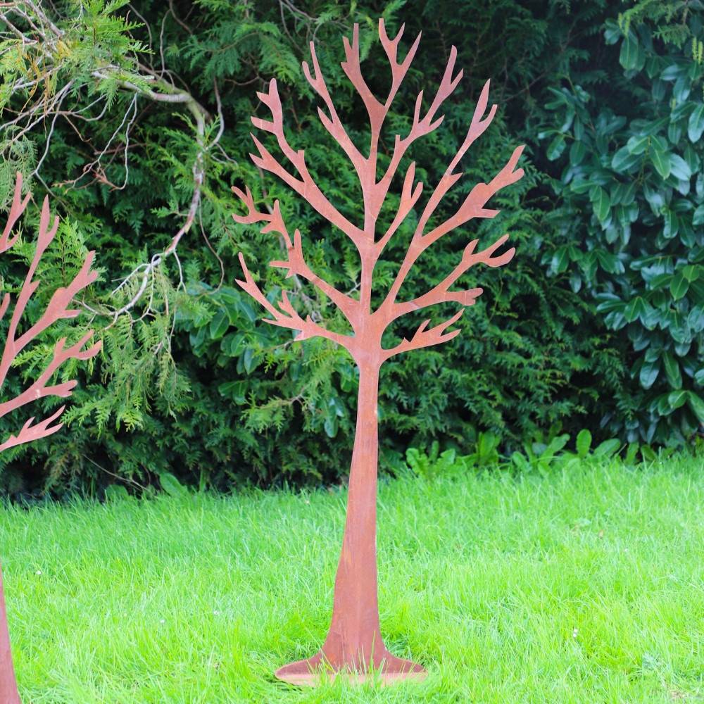 Arbre en métal marron 0.70 x 150 cm Chemin de campagne - Imagen 3