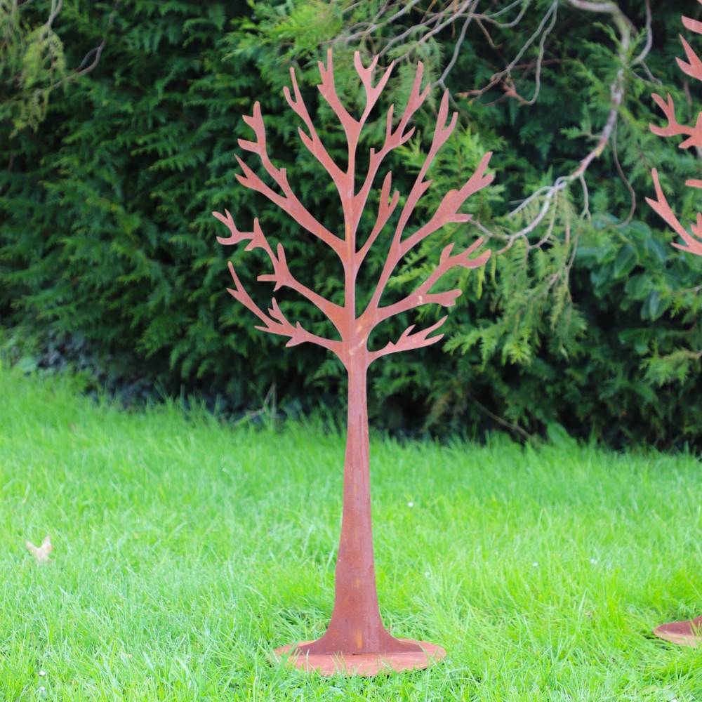 Arbre en métal marron 0.70 x 150 cm Chemin de campagne - Imagen 4