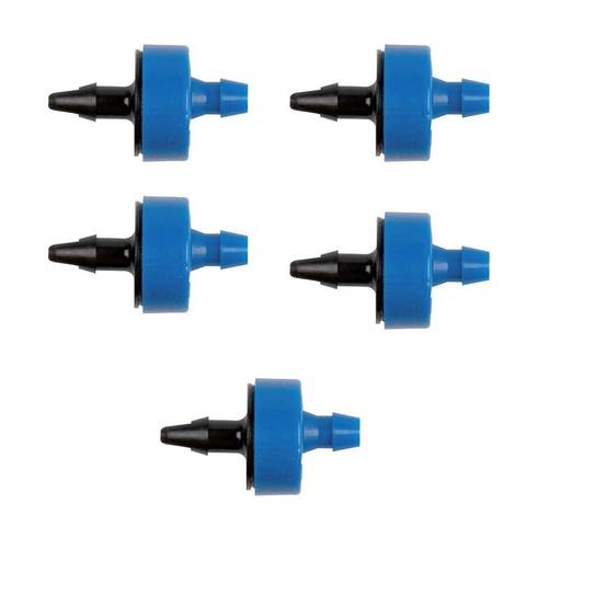 Lot de 5 Goutteurs auto-régulation 2L/H Bleu - Image 1