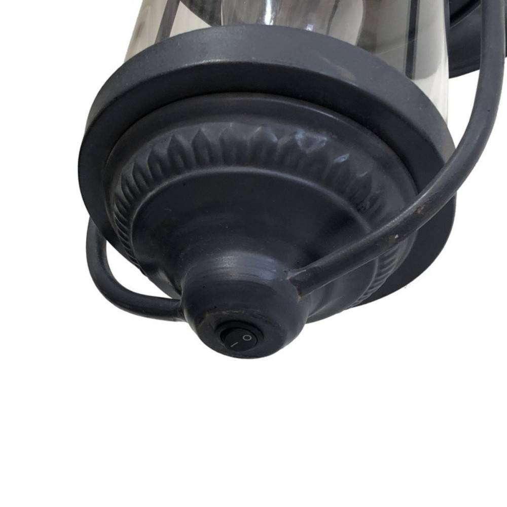 Lampe extérieur jardin applique murale industriel métal gris 47cm Chemin de campagne - Imagen 3
