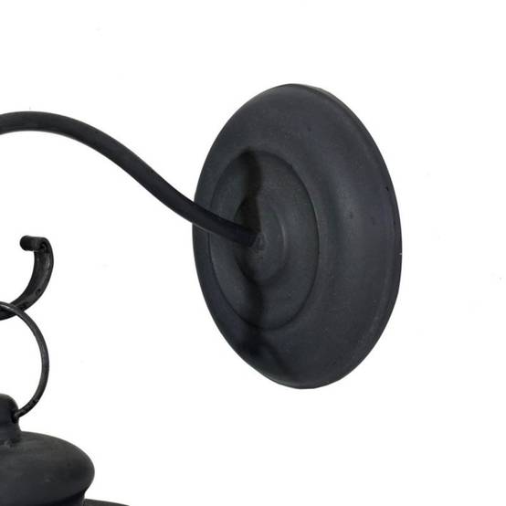 Lampe extérieur jardin applique murale industriel métal gris 47cm Chemin de campagne - Imagen 4