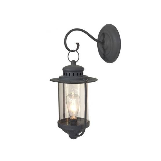 Lampe extérieur jardin applique murale industriel métal gris 47cm Chemin de campagne - Imagen 1
