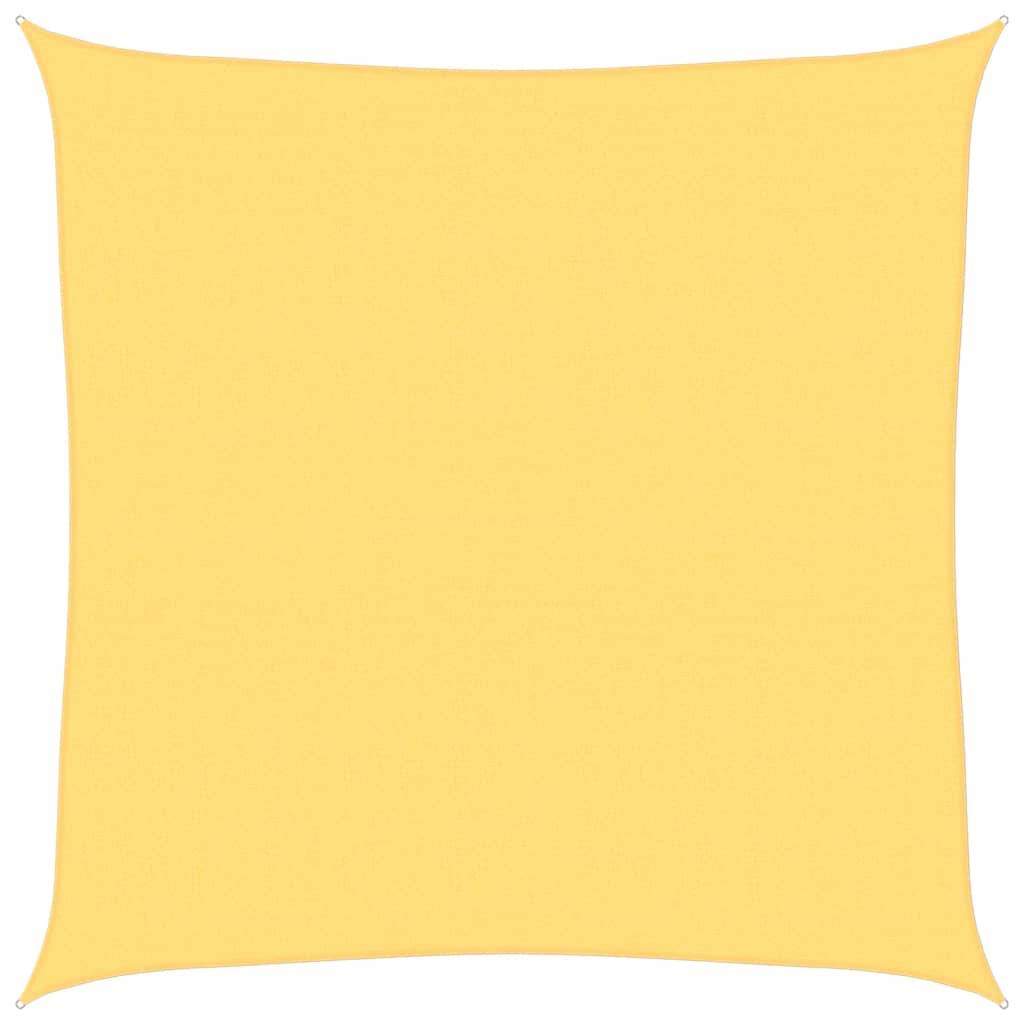 Voile d'ombrage PEHD beige 700 x 700 cm - PANGIVO - Image 1