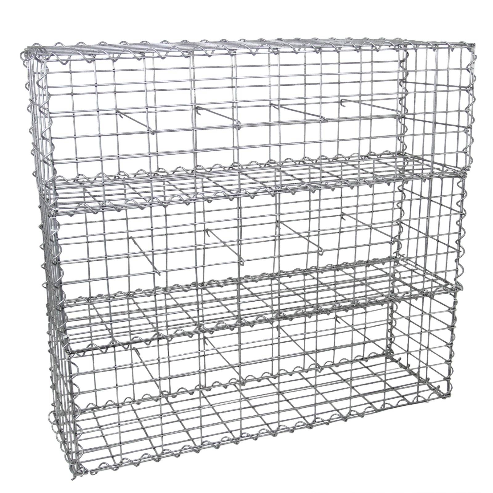 Monstershop - Lot de 3 Paniers de Gabions 100cm x 30cm x 30cm - Imagen 1