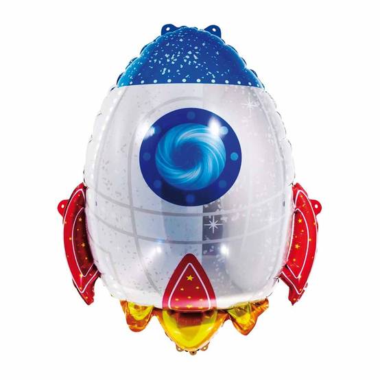 Ballon Gonflable Métallisé "Espace" 54cm Multicolore - Image 1