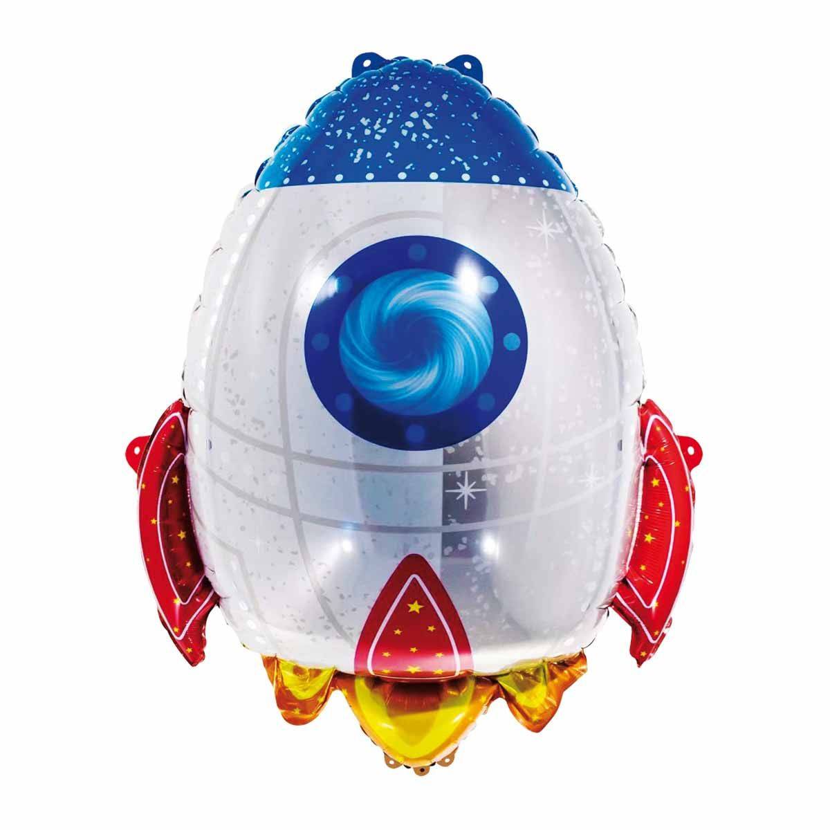 Ballon Gonflable Métallisé "Espace" 54cm Multicolore - Image 1