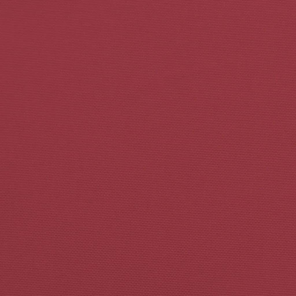 Grand Coussin pour Banc Tissu Oxford Confortable pour Salon de Jardin Rouge Bordeaux 120x50x7 cm – ComfortXL Outdoor Living - Image 6