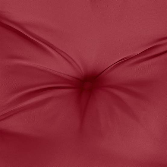 Grand Coussin pour Banc Tissu Oxford Confortable pour Salon de Jardin Rouge Bordeaux 120x50x7 cm – ComfortXL Outdoor Living - Image 5
