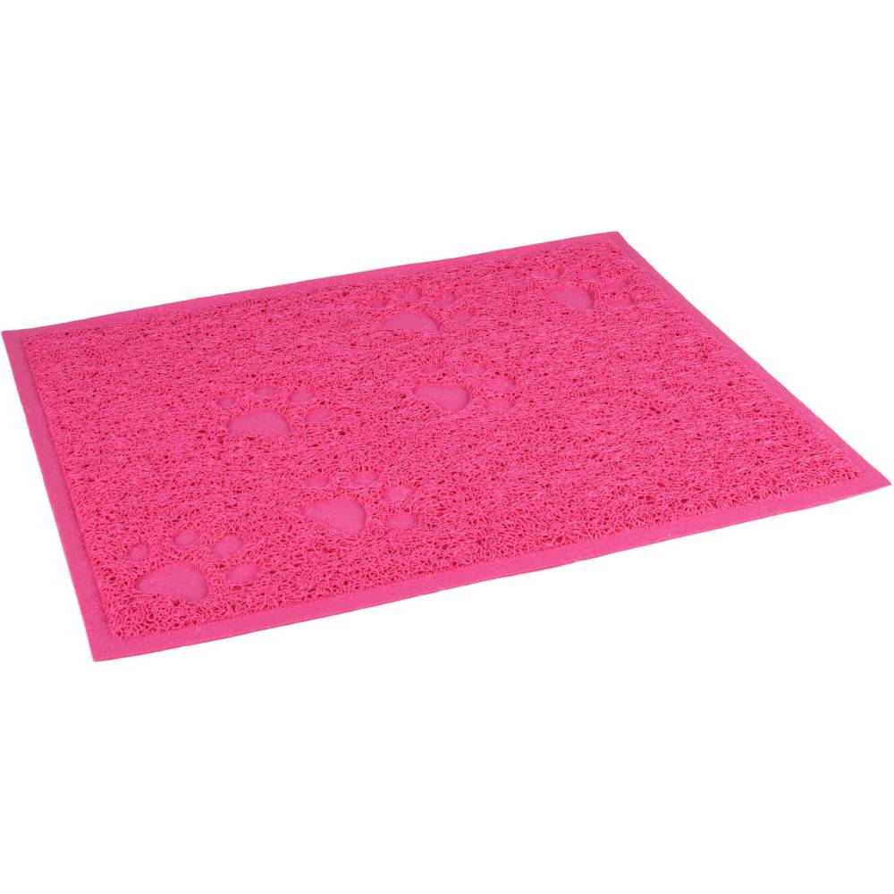 Tapis rose 30 x 40 cm pour bac à litière pour chat - Imagen 1