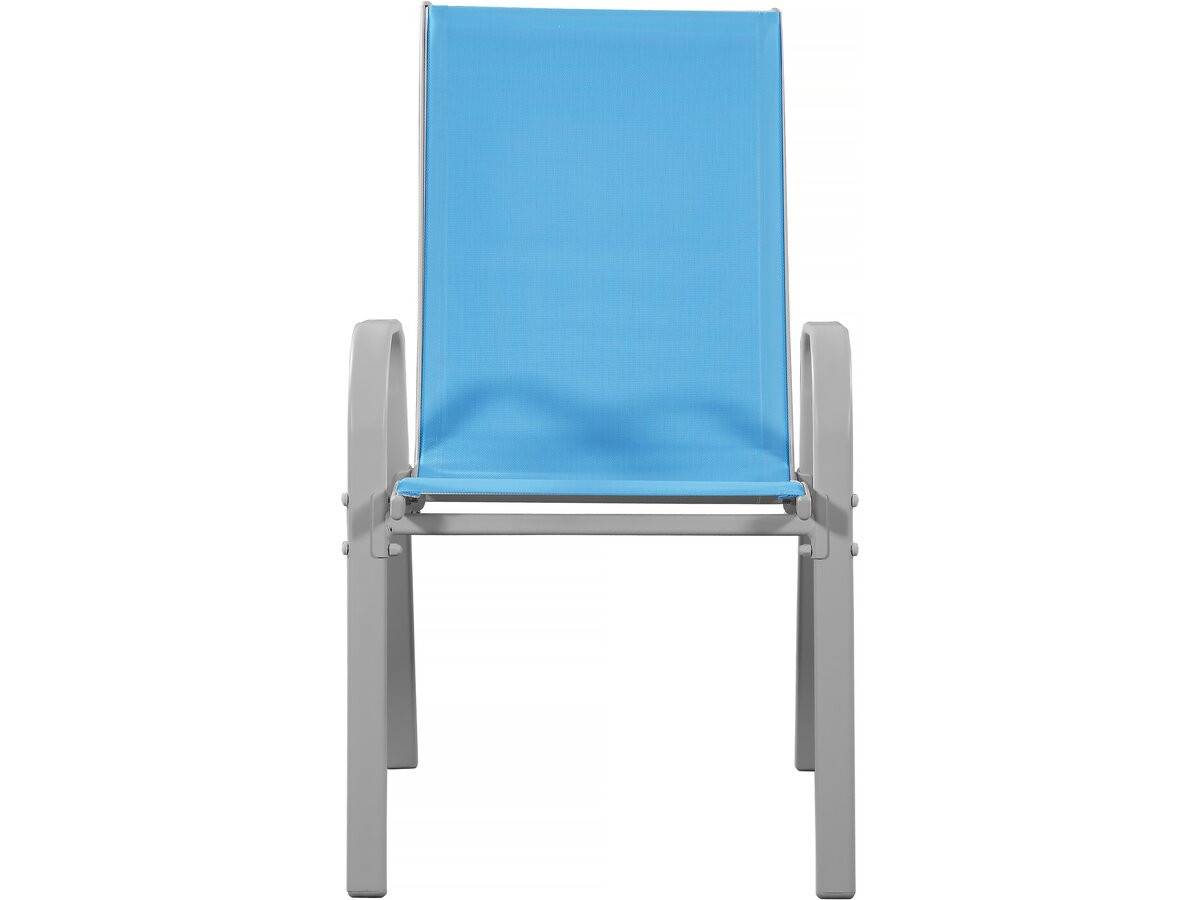 Habitat Et Jardin - Fauteuil Jardin Textilène "cordoba" - Phoenix - Bleu - Lot De 2 -habitat Et Jardin - Imagen 4
