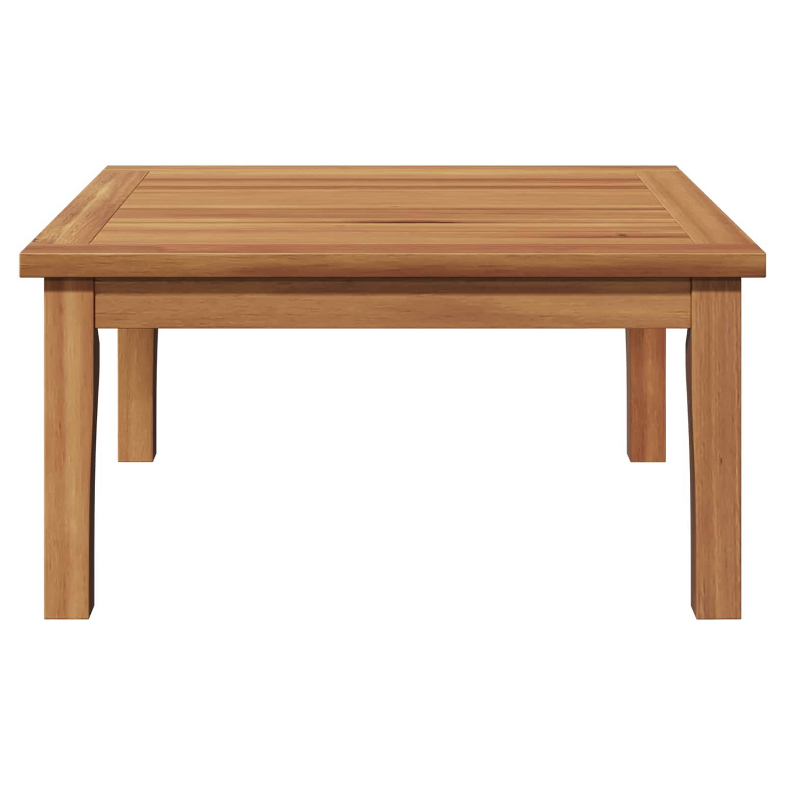 Vidaxl - Table de Jardin Marron Bois de teck massif vidaXL 42006400 - Image 6
