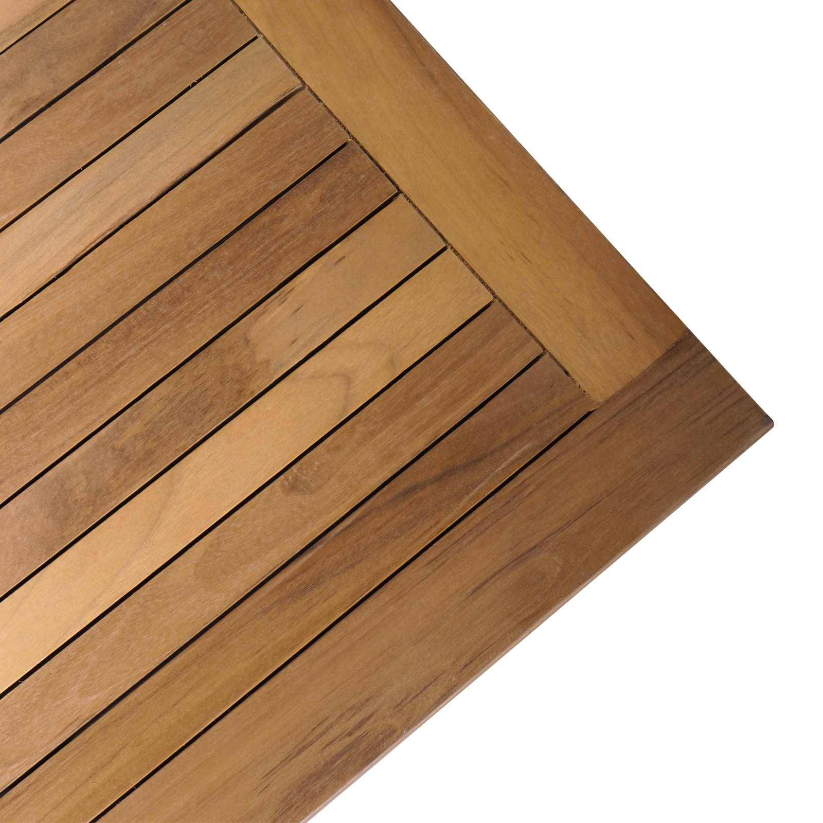 Vidaxl - Table de Jardin Marron Bois de teck massif vidaXL 42006400 - Image 10