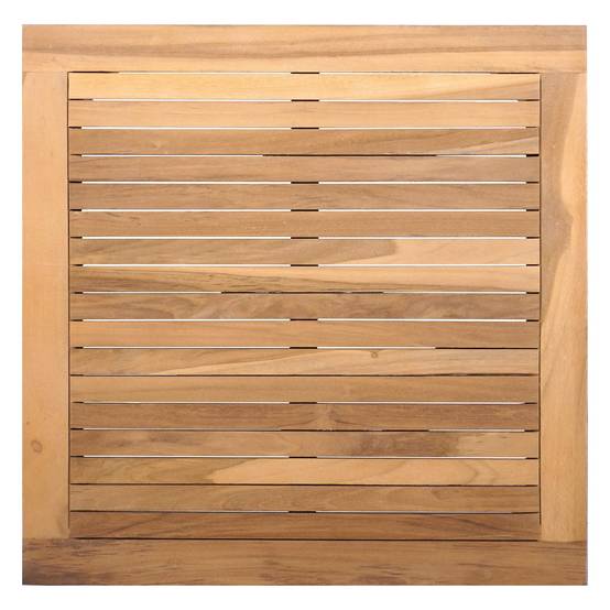 Vidaxl - Table de Jardin Marron Bois de teck massif vidaXL 42006400 - Image 9