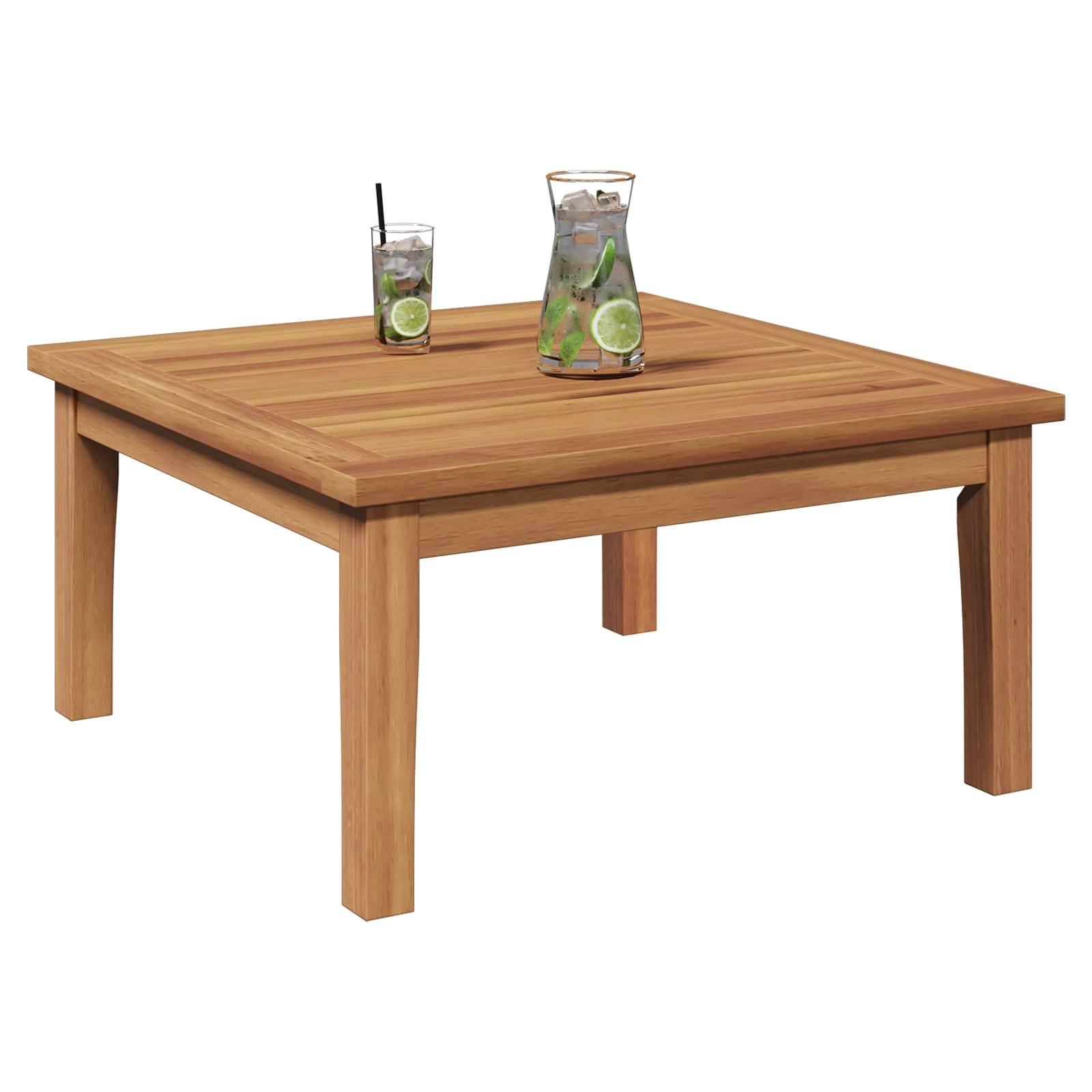 Vidaxl - Table de Jardin Marron Bois de teck massif vidaXL 42006400 - Image 4