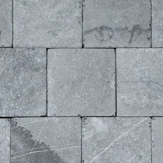 Pavé Pierre Bleue du Vietnam 15x15x2 cm (vendu au m² - 45 pavés/m²) - RO'MA NATURE - Image 2